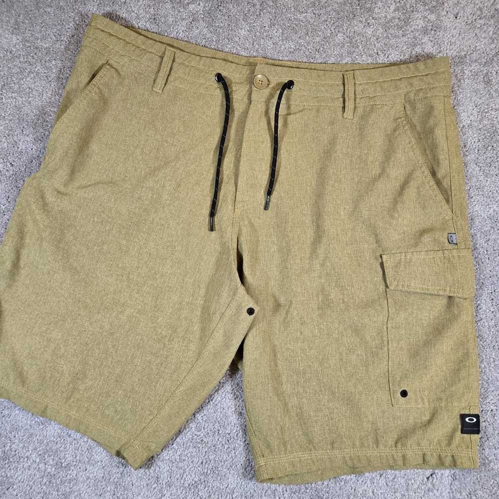 Oakley Board Shorts Mens 38 Voyage Nomad Green Lightweight Swim Surf